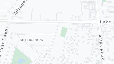 Hotel location map