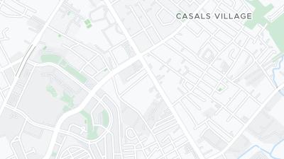 Mapa de localização do hotel