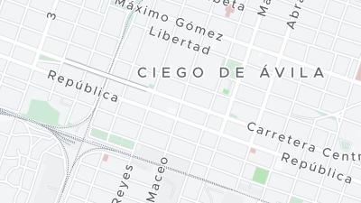 Hotel location map
