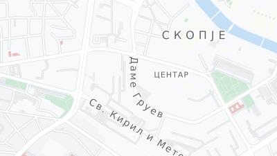 Hotel location map