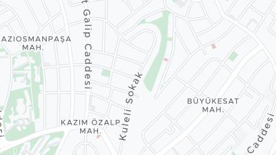 Mapa de localização do hotel