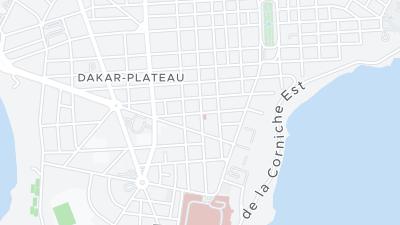 Hotel location map