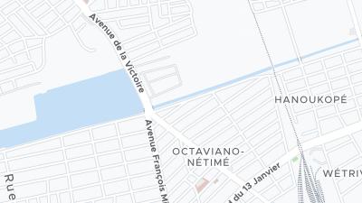 Hotel location map