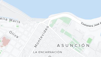 Hotel location map