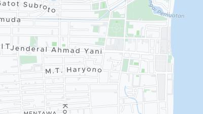 Mapa de localização do hotel