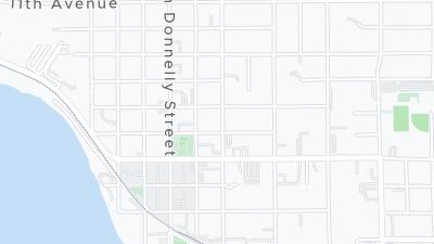 Hotel location map