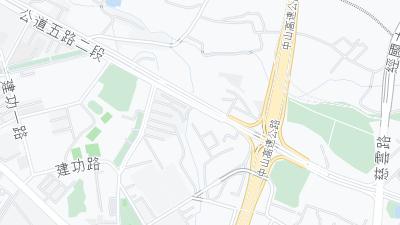 Kaart met de situering van het hotel