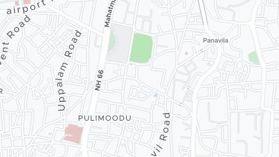 Hotel location map