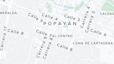 Plan de localisation de l'hôtel