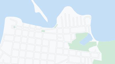 Kaart met de situering van het hotel