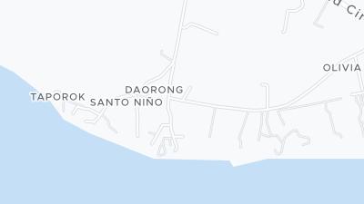 Mapa de localização do hotel