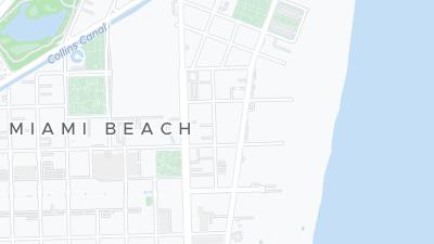 Hotel location map