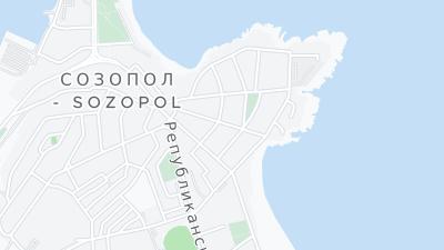 Kort over hotellets beliggenhed