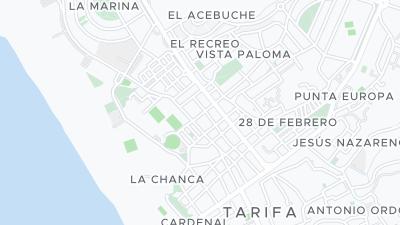 Mapa de localização do hotel