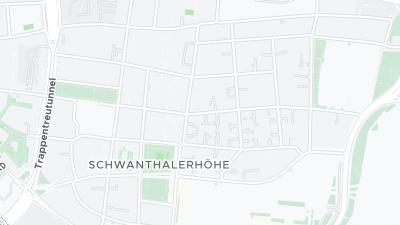 Hotel location map