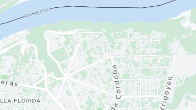 Hotel location map