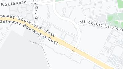 Hotel location map