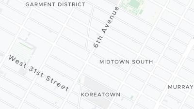 Hotel location map
