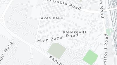 Mapa de localização do hotel