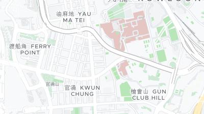 Hotel location map
