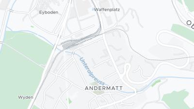 Mapa de localização do hotel