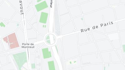 Hotel location map