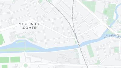 Mapa de localização do hotel