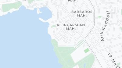 Mapa de localização do hotel