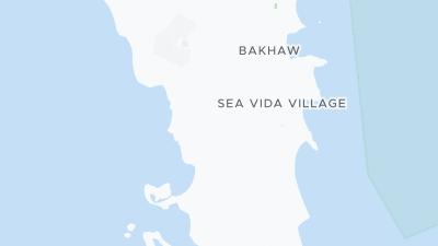 Mapa de localização do hotel