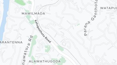 Mapa de localização do hotel