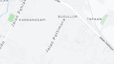 Mapa de localização do hotel