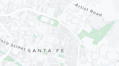 Hotel location map