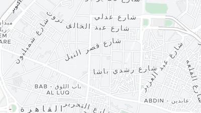 Hotel location map