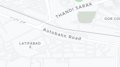 Hotel location map