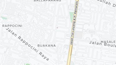 Hotel location map