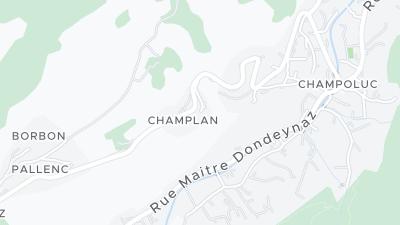 Hotel location map