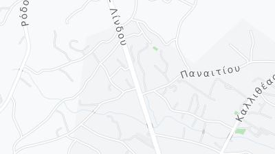 Mapa de localització de l'hotel