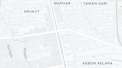 Kort over hotellets beliggenhed