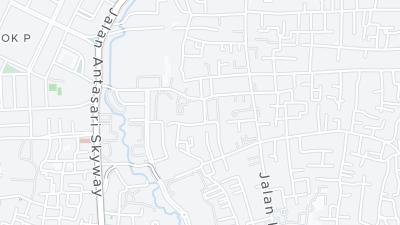 Mapa de localização do hotel