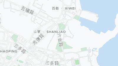 Hotel location map