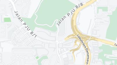 Hotel location map