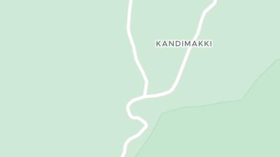 Kaart met de situering van het hotel