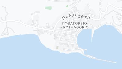 Mapa de localização do hotel