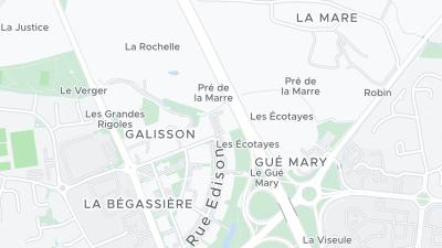 호텔 위치 지도