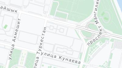 Hotel location map