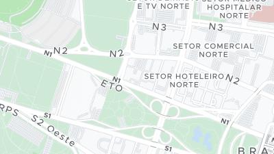 Hotel location map