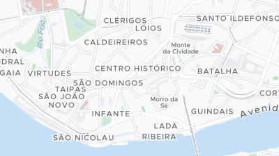Hotel location map