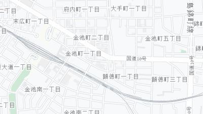 Hotel location map