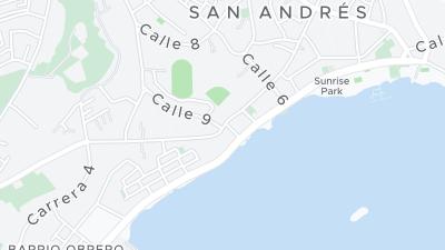 Hotel location map