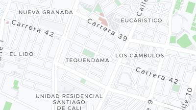 Hotel location map